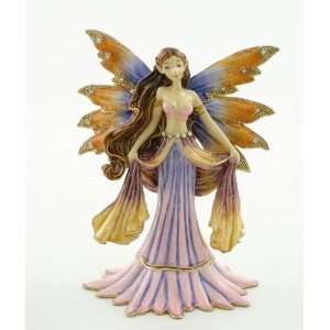     Fairy Jeweled Trinket Box By Molly Harrison 3484