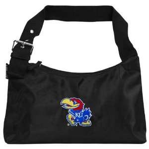  Alan Stuart Kansas Jayhawks Black Fiber Optic Shoulder Bag 