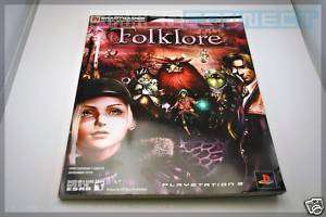 Folklore Strategy Guide Playstation 3 PS3 OOP NEW  