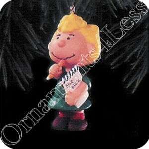 Hallmark Ornament 1996 Peanuts Gang #4   Sally   QX5381  