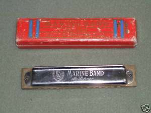 HOHNER  MARINE BAND Harmonica  Model #365  C  