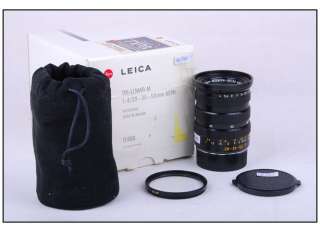 EX+ in box* Leica Tri Elmar M 28 35 50mm f/4 ASPH E55 + filter 28 35 