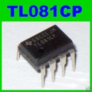 10PCS TL081CP TL081 OP AMP IC ICS CHIP  