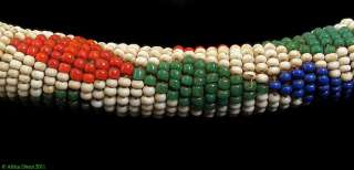 Title Zulu Beadwork, Rope Necklace Isibhamba, 1950s, SUPERB