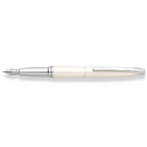   Pearlescent White Medium Point Fountain Pen   886 38M