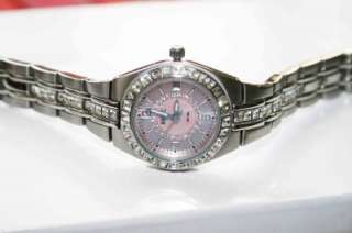 Relic by Fossil Rhinestone Pink Dial Watch ZR11787 Sale  