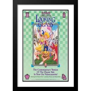  Alice Through Looking Glass 32x45 Framed and Double Matted 