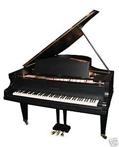 4597 Beautiful Antique Black Bechstein Grand Piano  