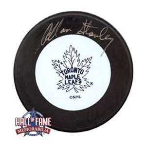  Allan Stanley Autographed/Hand Signed Toronto Maple Leafs 