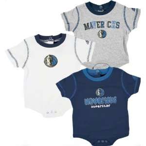  Dallas Mavericks Infant 3 Piece Body Suit Set