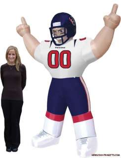 Houston Texans NFL Large 8 Ft Inflatable Football Player  