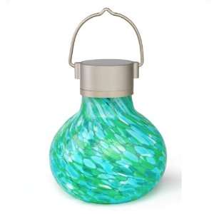  Allsop Solat Tea Lantern . Blue Green MINT Patio, Lawn 
