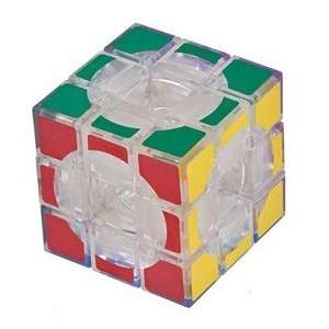  Lanlan 3X3X3 Void Puzzle Speed Cube Transparent Toys 