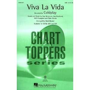  Viva La Vida   SAB Choral Sheet Music Musical Instruments