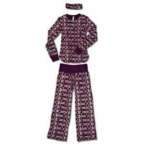  Bamboo Loungewear/PJs   Large (Eggplant)