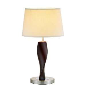  Adesso Lighting 4054 15 Helix Table Lamp, Walnut