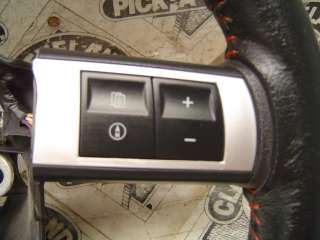 06 07 Dodge Charger SRT 8 OEM Steering Wheel Black Leather BENT  