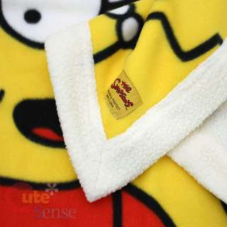 The Simpson Family Plush Blanket w/Wool 29x40  