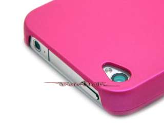 ROSE PINK THIN SNAP ON HARD CASE BACK COVER AT&T VERIZON SPRINT IPHONE 