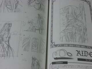 Fate/stay night Production Drawings type moon art book  