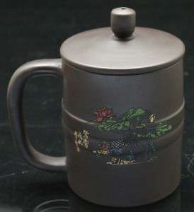 Zhi Sha*Yixing Zisha (Purple Clay) Tea Mug Z195 140ml 4.73FL.oz 