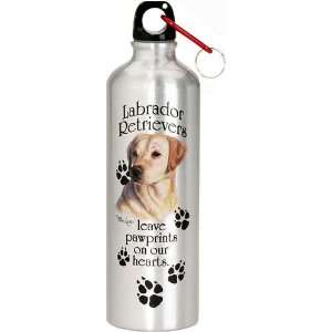  Yellow Lab Stainless Steel Water Bottle