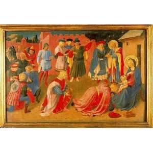  FRAMED oil paintings   Fra Angelico   24 x 16 inches 