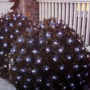  150 Holiday Time Blue Net Lights with Green Wire