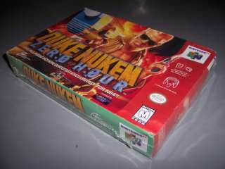 Duke Nukem Zero Hour New Factory Sealed Nintendo 64 N64  