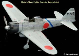 Semi Custom Built Model 1/32 Scale Zero Fighter Type21 finished 