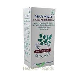  Yeast Arrest by Vitanica   28 Suppositories Health 