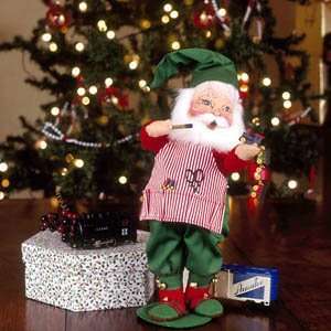  2006 Annalee 13 Workshop Santa Christmas Doll #581006 