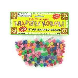 120pc star & heart beads   Case of 24
