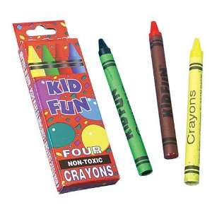  4 Pack Crayon Boxes Toys & Games
