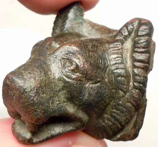 SHE WOLF Head Authentic Ancient 100BC Roman Sword Butt Genuine 