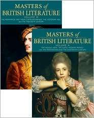 Masters of British Literature, Volumes A & B package, (0205559727 