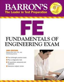   Barrons FE Fundamentals of Engineering Exam by Ph.D 