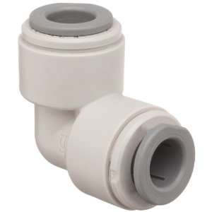   Acetal Copolymer Tube Fitting, Union Elbow, 5/32 Tube OD (Pack of 10
