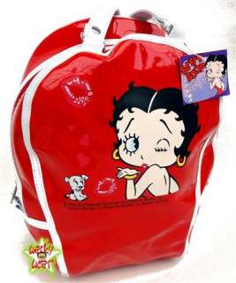 BETTY BOOP Kisses Sweet Backpack Rucksack Bag HOT NEW  