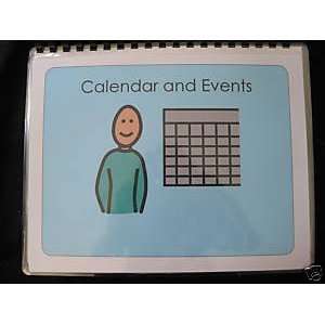   PECS Calendar and Events Communication Book