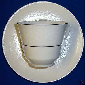    Royal Doulton China Lace Point Cup and Saucer