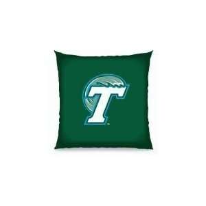 com NCAA Sports 18 Toss Pillow Tulane Green Wave   College Athletics 