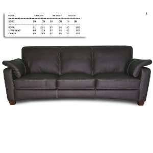  5003 Leather Sofa Set