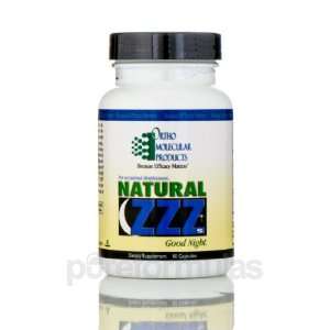  Ortho Molecular Products Natural ZZZs 60 Capsules Health 