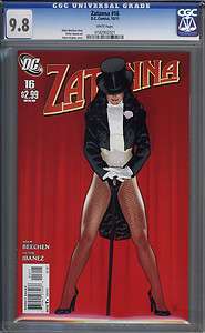 Zatanna #16___Adam Hughes cover___CGC 9.8  