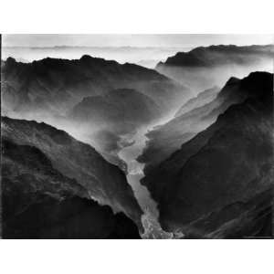The Yangtze River Passing Through the Wushan, or Magic Mountain 