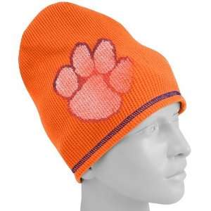  Nike Clemson Tigers Orange Ladies Fashion Knit Beanie Cap 