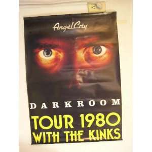  Angel City Tour Poster 1980 The Kinks