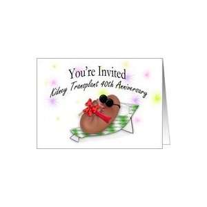 Kidney Transplant Invitation Card