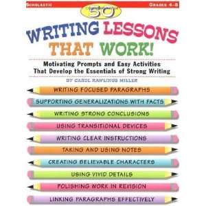  Scholastic 978 0 590 52212 0 50 Writing Lessons That Work 